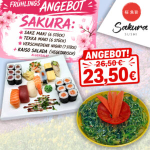Frühlingsangebot – Sakura Deal